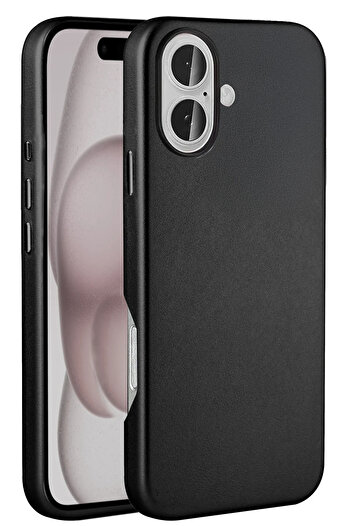 Fuchsia Apple iPhone 16 Hbc-242 Dividing Magsafe Cover - Black