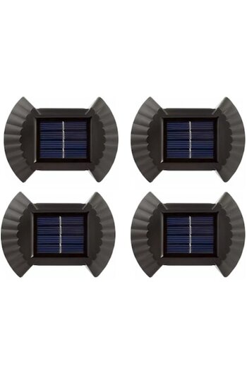 OEM Set 4 Solar Lamps with Bidirectional Light + Solar Charging LED Lamp
