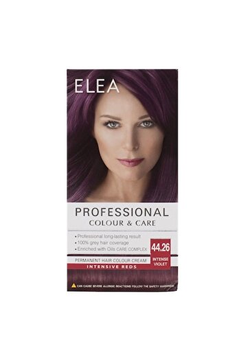 Elea Professional&Care Hair Dye, Intense Violet 44.26, 123 ml