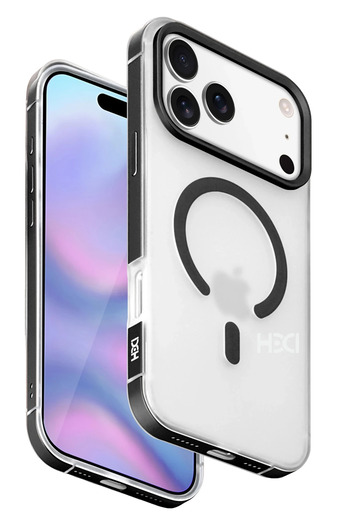 Fuchsia Apple iPhone 17 Pro Max Hbc-394 Himalayas Magsafe Cover - Black