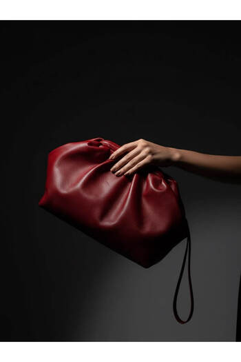 yedideri Luxury Genuine Leather Cloud Bag - Women's Hand and Shoulder Bag