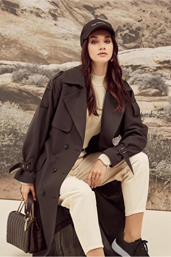 Alvina Belted Trench Coat 10983