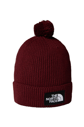 THE NORTH FACE Protective Soft Knitted Beanie Patterned Pompom Detailed Colorful