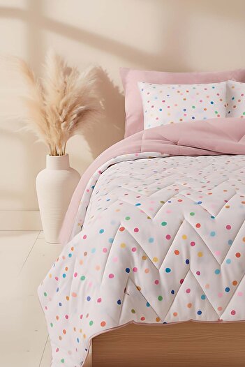 Rivaİstanbul Bonny Double Cotton Quilted Pike & Bedspread