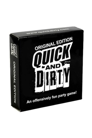 Rotixfy Quick And Dirty Card Game, 70 Offensive Comedy Cards for Fun Evenings with Friends