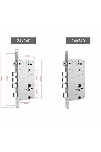 OEM Door Lock 6068-24*240 Without Hook for Yala Smart