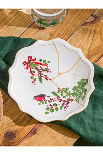 LC Waikiki Kokina Printed Porcelain Plate 20 cm (W5)
