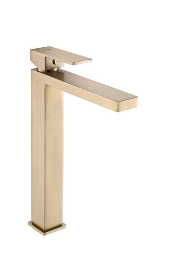 Other ARS BRUSHED GOLD tall free-standing washbasin tap
