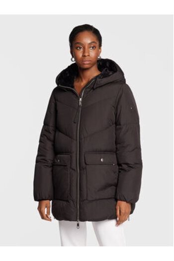 Tommy Hilfiger Women's Winter jacket WW0WW36211 Black