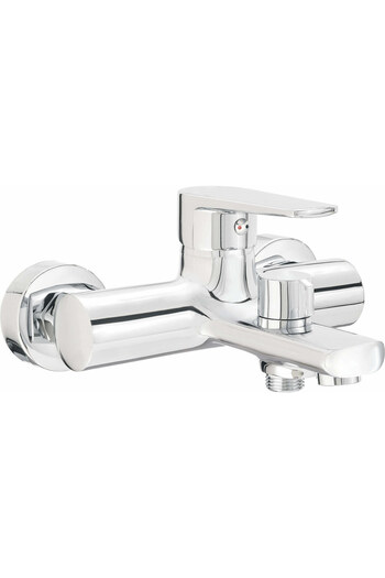Other Tubo Chrome Single-Lever Bathtub Wall Faucet