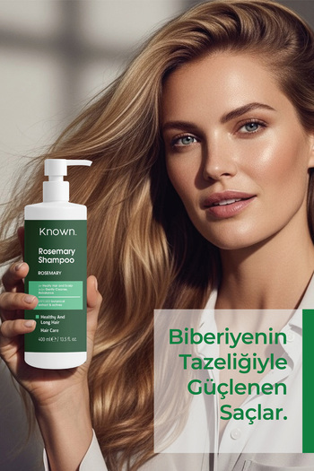 KNOWN. Rosemary Shampoo Anti-Hair Loss and Helps Fast Growth 400 ml