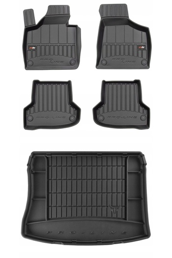 Other 3D SET Floor mats and trunk mat Audi A3 8P Quattro 2003-2013 hatchback