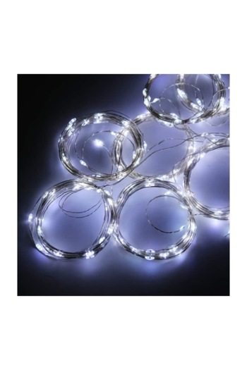 Unbranded/Generic Perdea luminoasă de instalare albă 3x3m cu telecomandă, 300 LED-uri