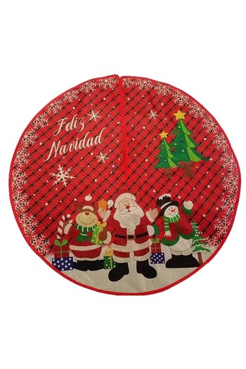 Flippy Christmas Tree Mat, Flippy, Model 2, 90cm, Multicolor