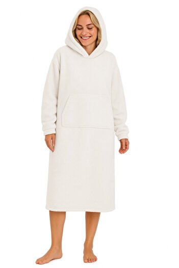 Mulberry Wellsoft Hooded Wearable Tv Blanket Unisex over Size