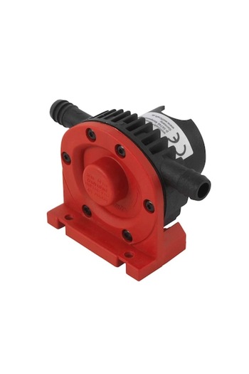 Wolfcraft Self-priming Pump Compatible with Drill 2202000, 1300 l/h Flow, 6mm Shaft, 15m Max Height