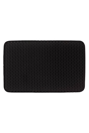 ANTBRO litter collector mat, waterproof, flexible, black, 58x37 cm