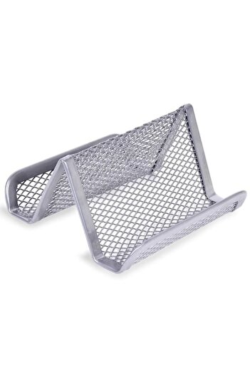 ANTBRO Metal Business Card Holder Antbro, Silver, 2 Slots