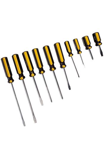 ANTBRO Set 10 Surubelnite Metalice Antbro, cu dimensiuni diferite