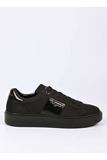 Karl Lagerfeld Siyah Erkek Sneaker MAXI KUP RSG Band Lo Lace