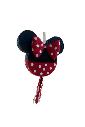 OEM Pinata Minnie Mouse Premium, Diametru 42 cm + Bat