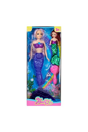 ANTBRO Play Set Antbro® with 2 mermaid dolls with color-changing tails, 33 cm