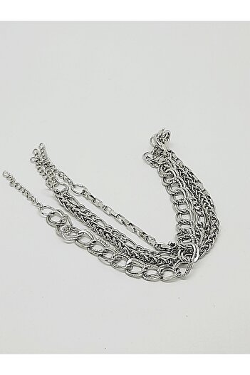 Kusakli 4-Piece Chain Bracelet Set