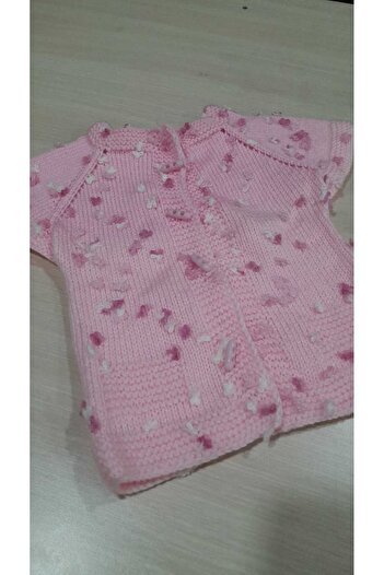 Papatyam Hand Knitted Crochet Baby Vest Handmade Baby Kids Knitted Vest//