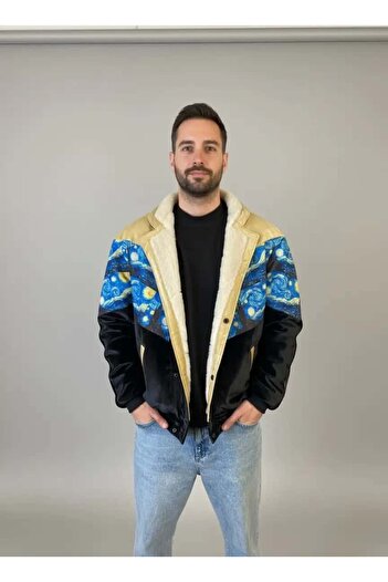 CANMODA (7535) Large / Xlarge Size Compatible Vintage Patterned Special Jacket