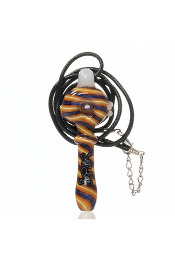 Dogg lbs SWED Spoon Pipe with Chain Everyday 70mm - Handmade (USA)