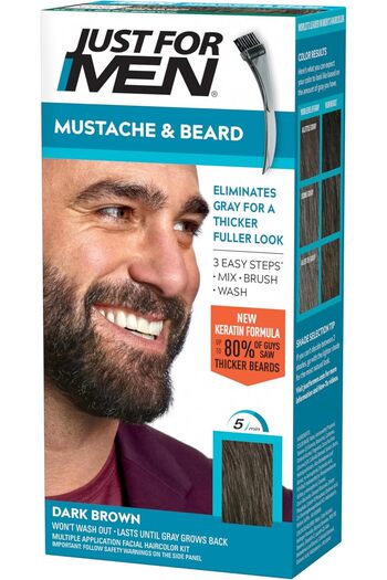 Just For Men Moustache & Beard Coloring, Dark Brown (M-45)
