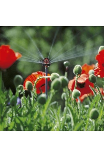Gardena Micro sprinkler with adjustable radius, 6 jets, plastic