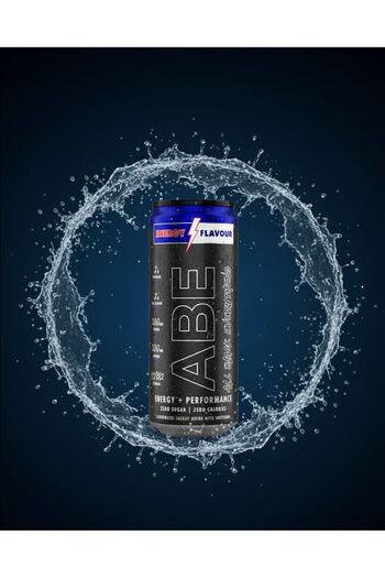 applied nutrition Abe Pre Workout Drink, Energy Performance Drink, Energy Flavour, (PACK OF 12 CANS