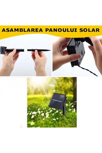 OEM Christmas Lights Solar Powered by, Flexible Copper Wire, Remote Control, Outdoor and Indoor Use