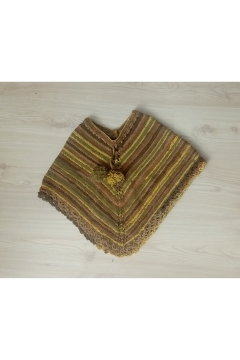 El örgüsü Ydr Design Children's Poncho
