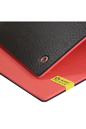 Other MFK03 RED-BLACK CLUB FITNESS MAT WITH HOLES HMS PREMIUM
