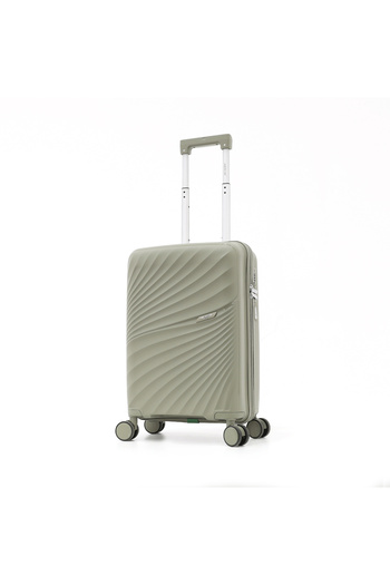AMERICAN FLYER Hardshell PP Luggage Trolley Bag 20 inch Cabin Size With Double Spinner Wheels