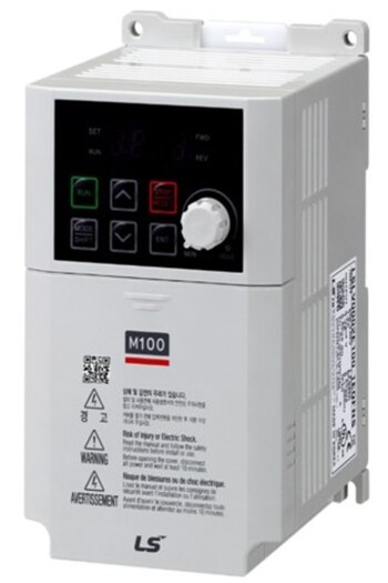 Other M100 inverter 1x230VAC power supply 3x230VAC output 3x230VAC 075kW 42A LSLV0008M1001EOFNA