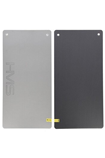 Other MFK07 LIGHT GREY-BLACK CLUB FITNESS MAT WITH HOLES 120*60CM EVA 15MM HMS PREMIUM
