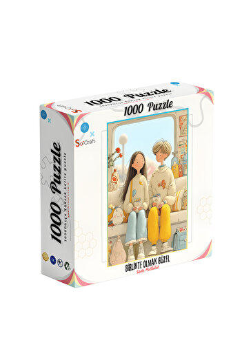 Soi Craft 1000 Piece Puzzle Being Together Is Beautiful