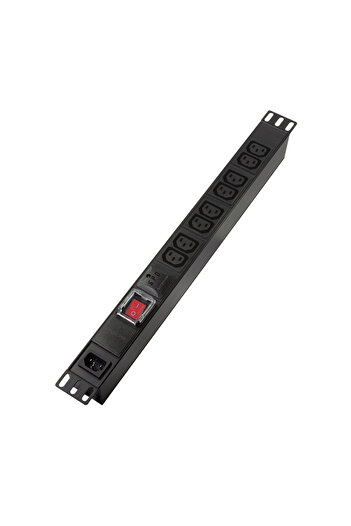 LogiLink Extension cable, LogiLink, 19 inch, Black