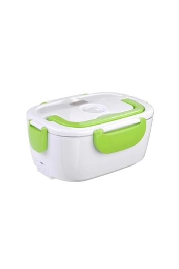 OEM Electric Food Warmer with 2 Compartments, 12V, Green