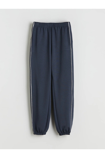 LC Waikiki Lcw Kids Anthracite Elastic Waistband Girls Jogger Sweatpants Bottom