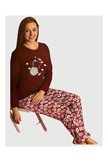 OEM Pijamale din doua piese de dama "Happy pineapple" Bluemarin XL