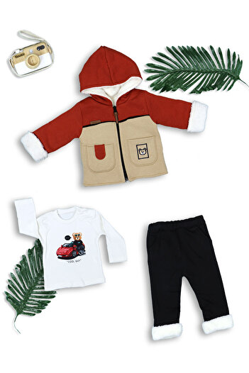 Nehad Bebe Baby Boy 3-Piece Set Welsoft Winter