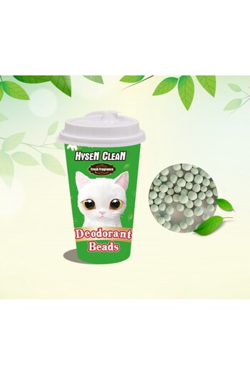 Golden cat Hisense Clean Cat Litter Deodorant Beads with a Refreshing Scent, 450 grams GREEN CHANH