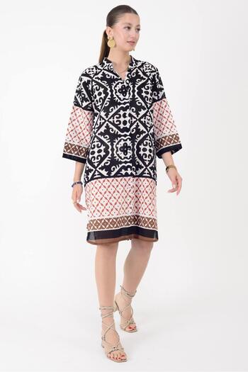 Park Moda AN10557 ΜΑΡΙΝΟ ΚΟΝΤΟ ΦΟΡΕΜΑ ΠΟΥΚΑΜΙΣΟΥ