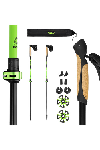 Other NW8611 NORDIC WALKING POLES ALUMINUM NILS