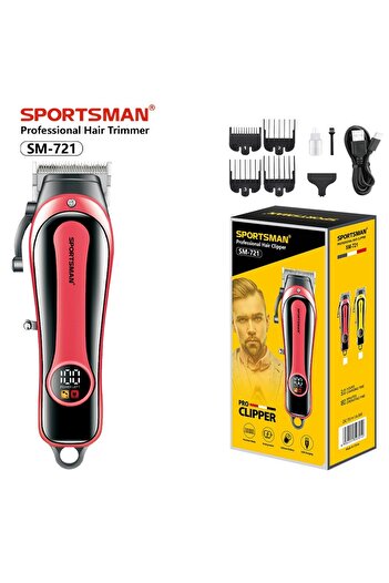 SPORTMANN Hair Clipper for Men – Bald Head Trimmer, Rechargeable Beard & Hair Cutter