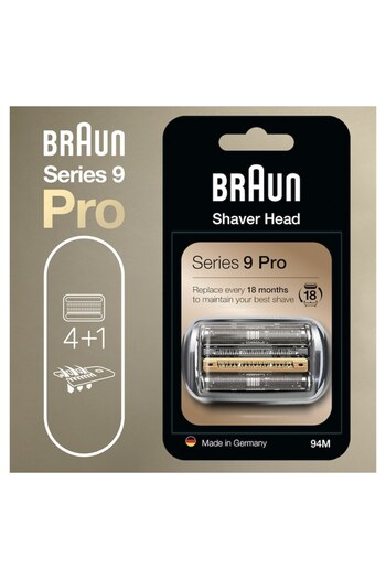 Braun Electric Shaver Replacement 94M, Compatible with Series 9 and Series 9 Pro